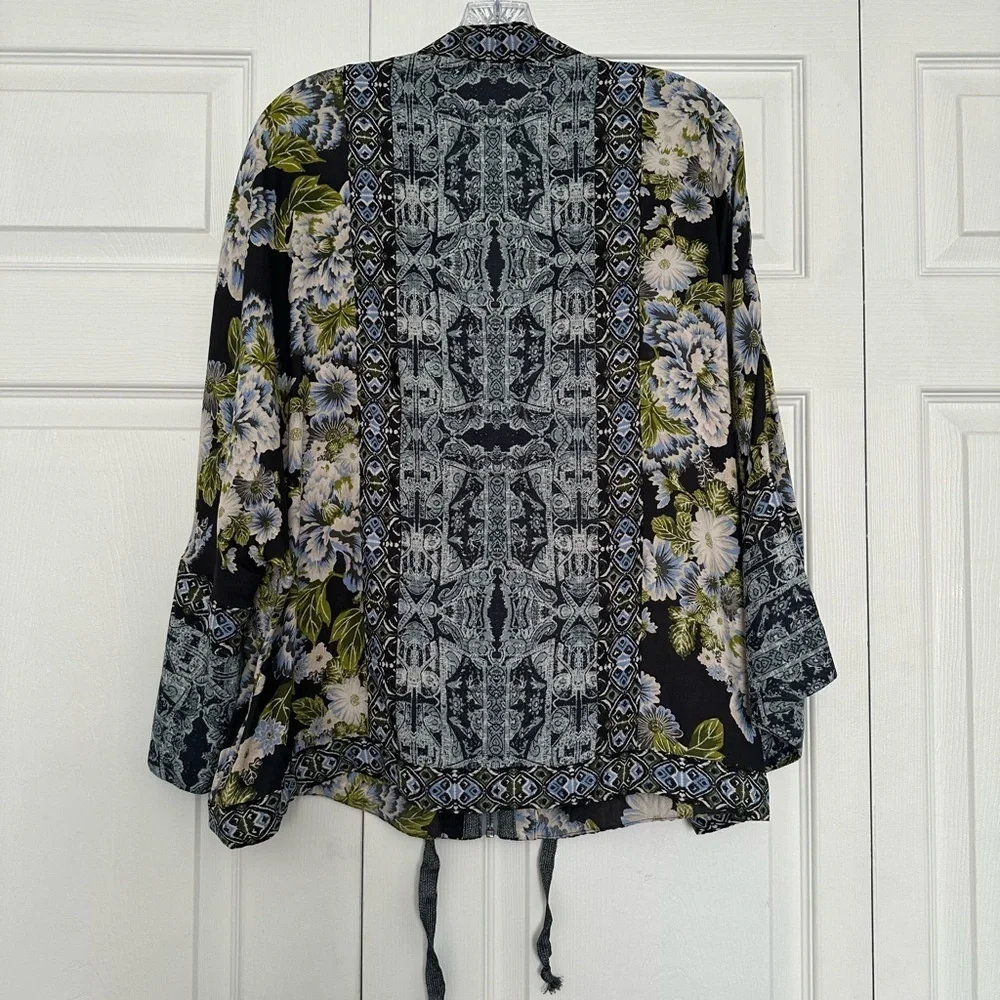 Free People Wildflower Cinched Kimono